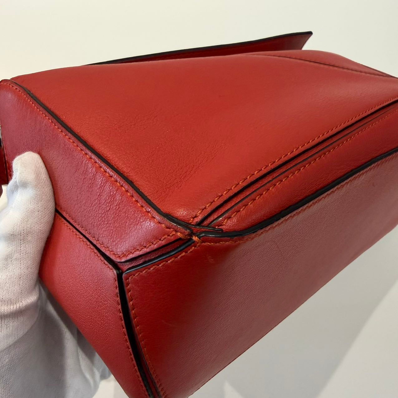 Loewe - Puzzle - Leather - Red - (small)