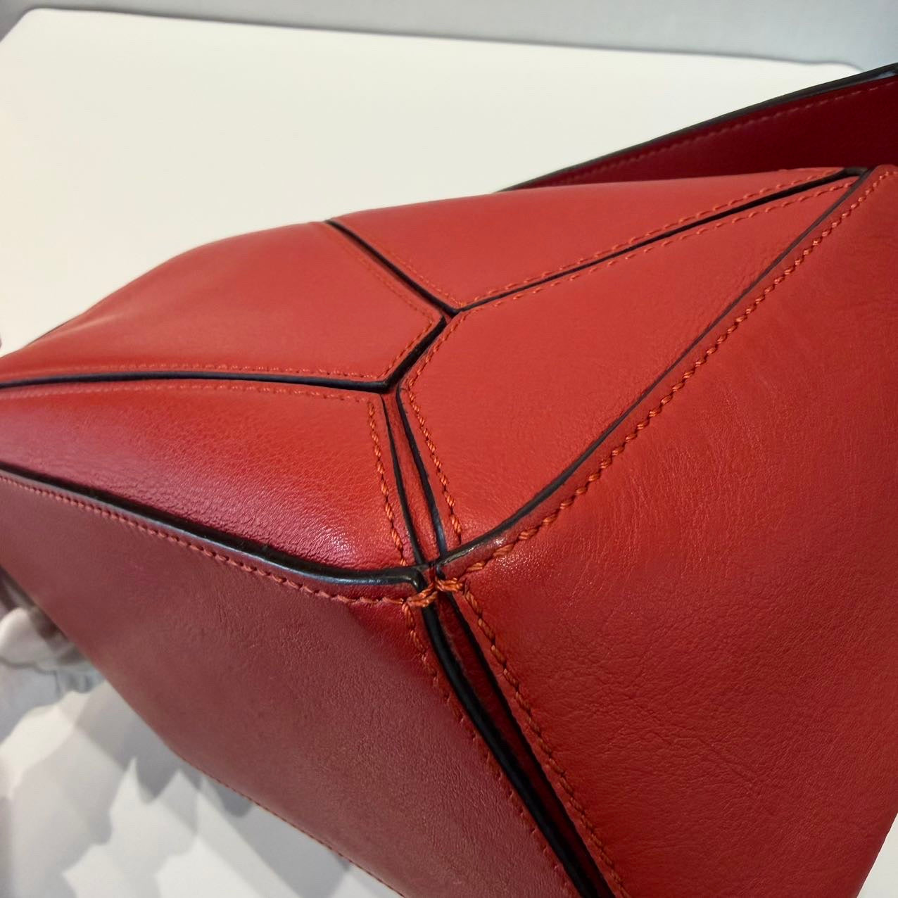 Loewe - Puzzle - Leather - Red - (small)