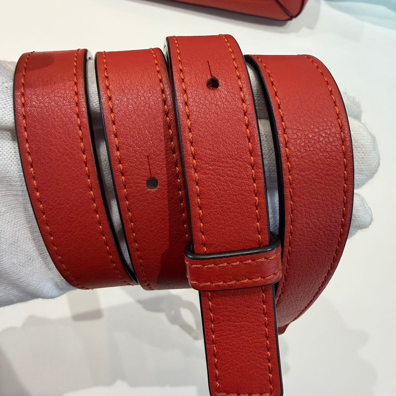 Loewe - Puzzle - Leather - Red - (small)