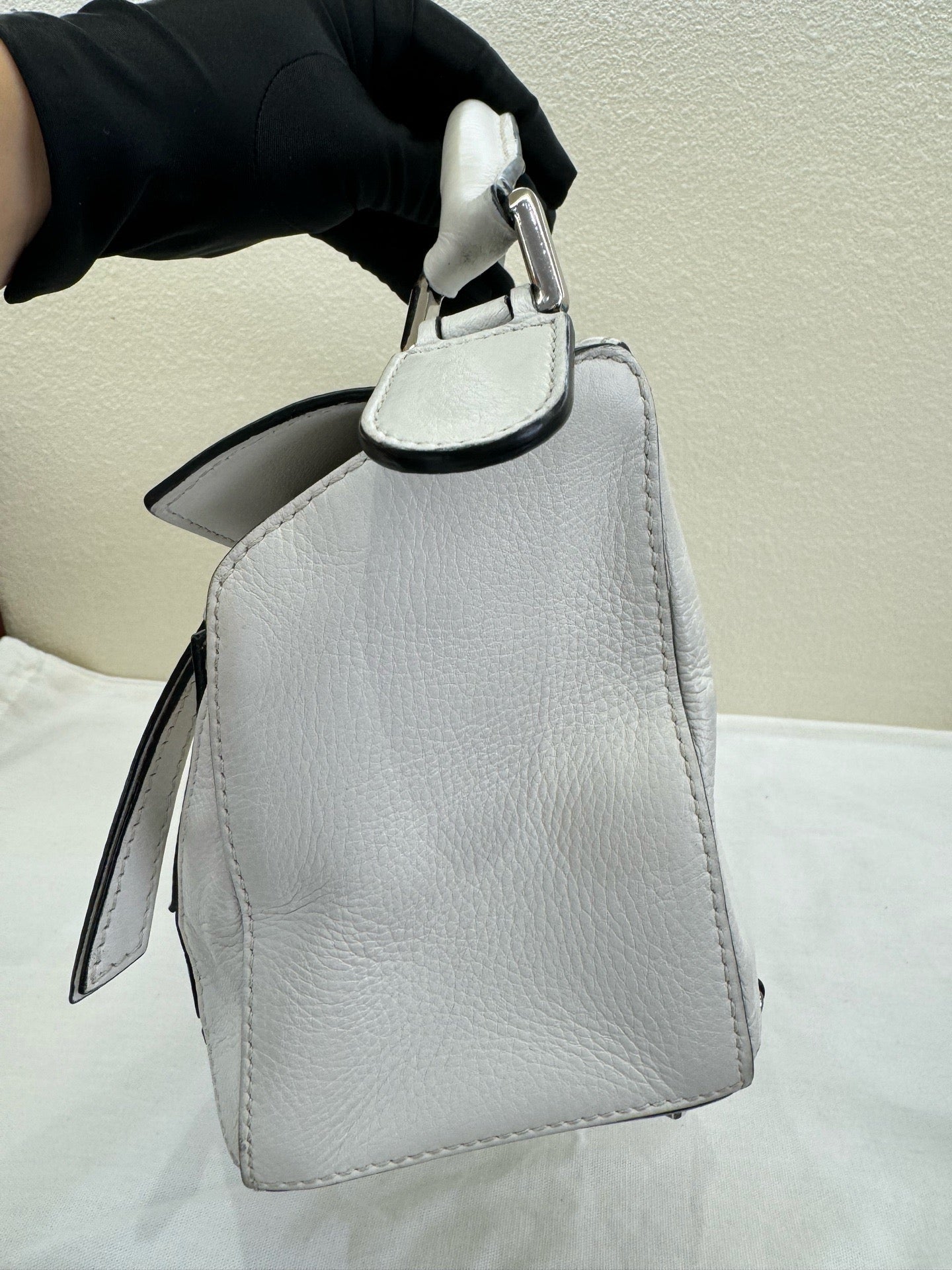 Loewe - Puzzle - Leather - White - (small)