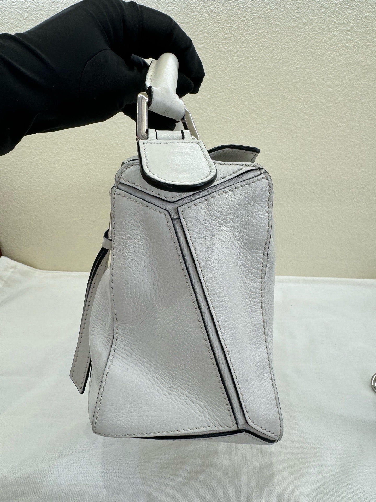 Loewe - Puzzle - Leather - White - (small)