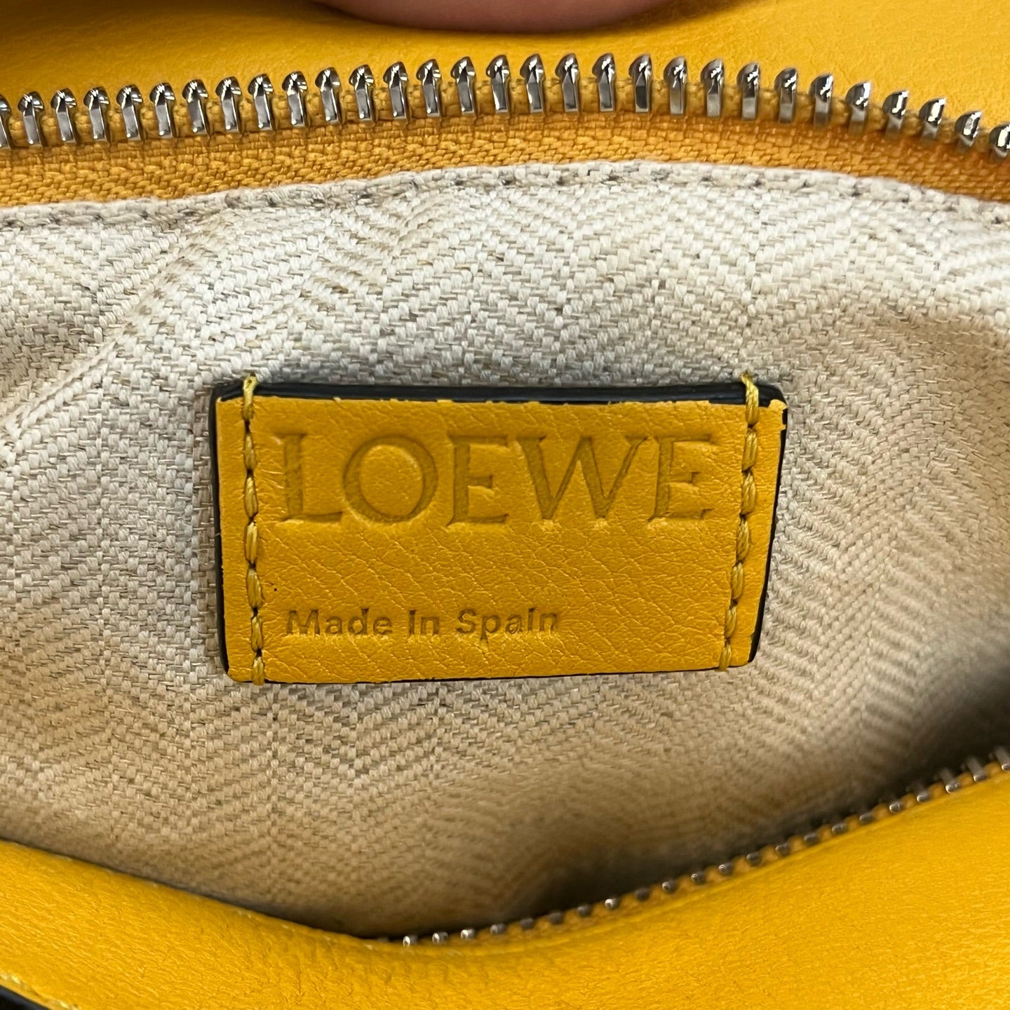 Loewe - Puzzle - Leather - Yellow - (small)