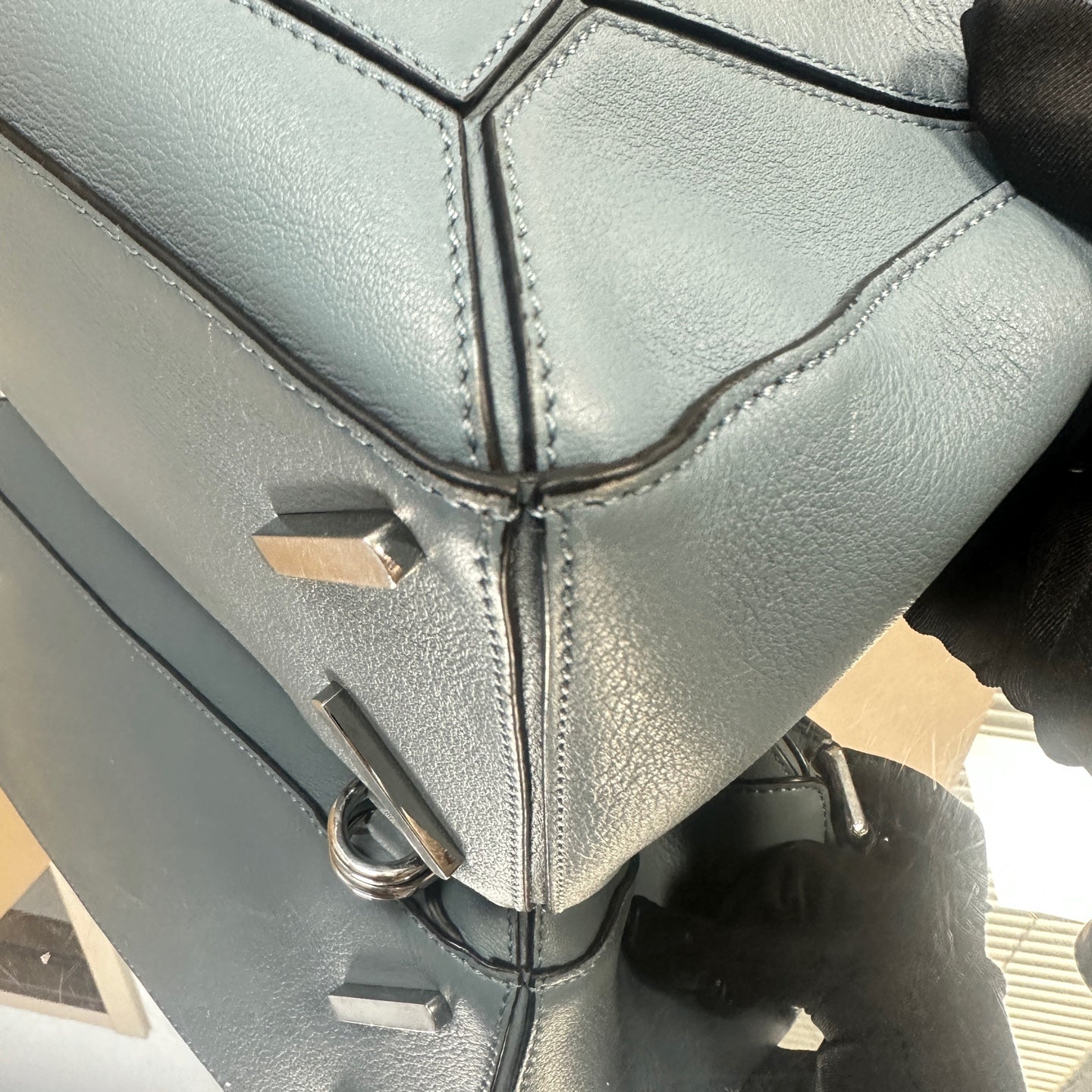Loewe - Puzzle (Medium) - Cowhide leather - Blue - (medium)