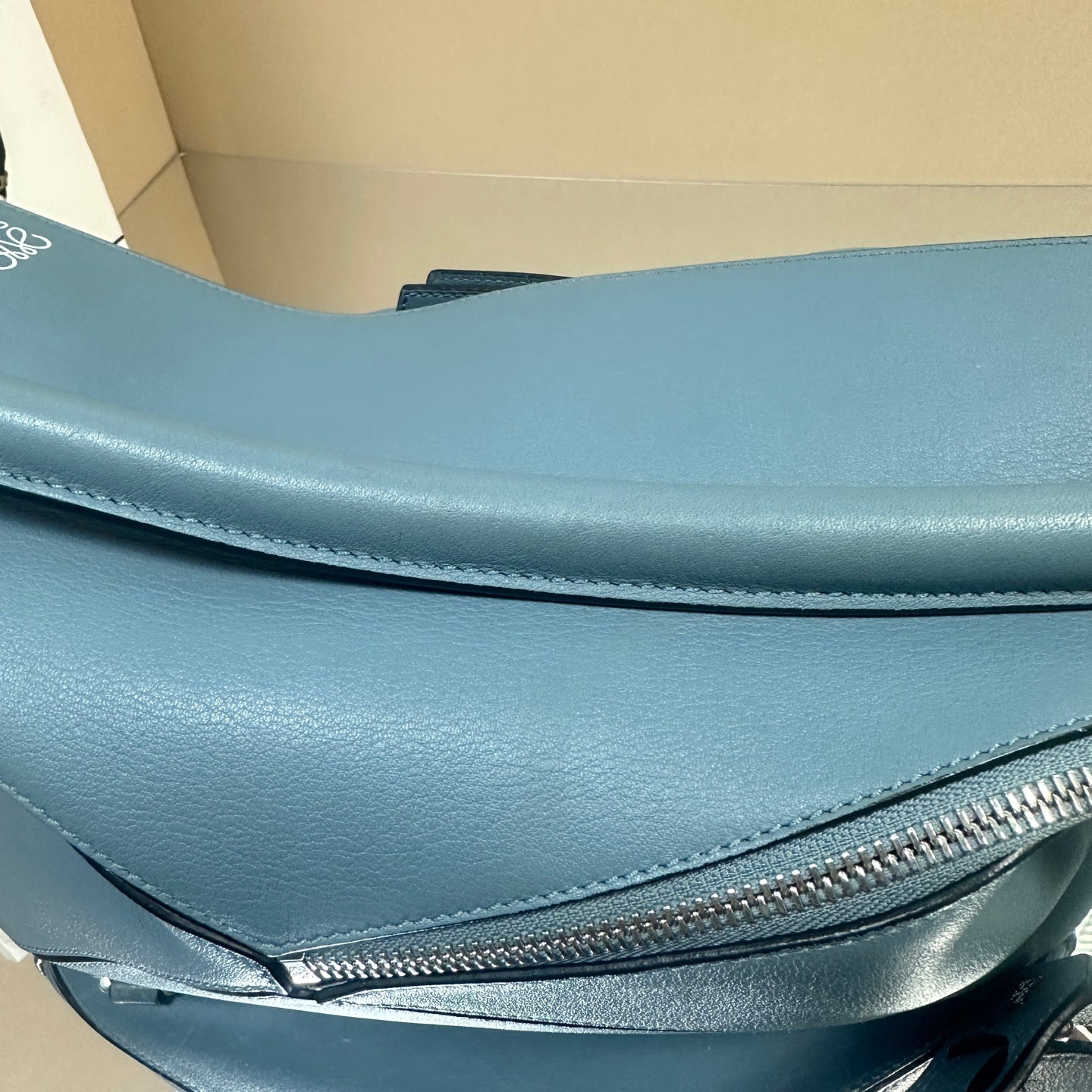 Loewe - Puzzle (Medium) - Cowhide leather - Blue - (medium)