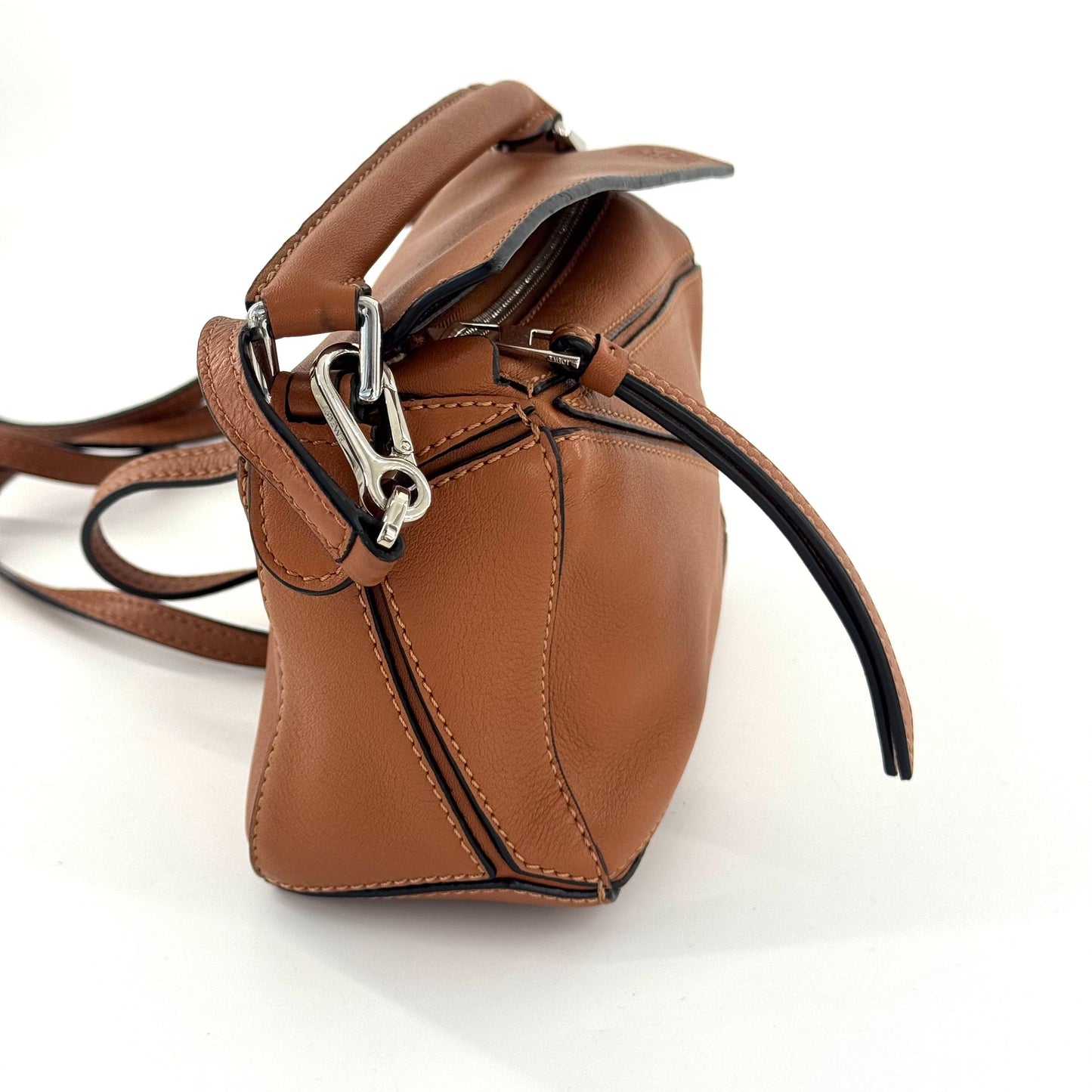Loewe - Puzzle Mini Bag - Leather - Brown - (mini)