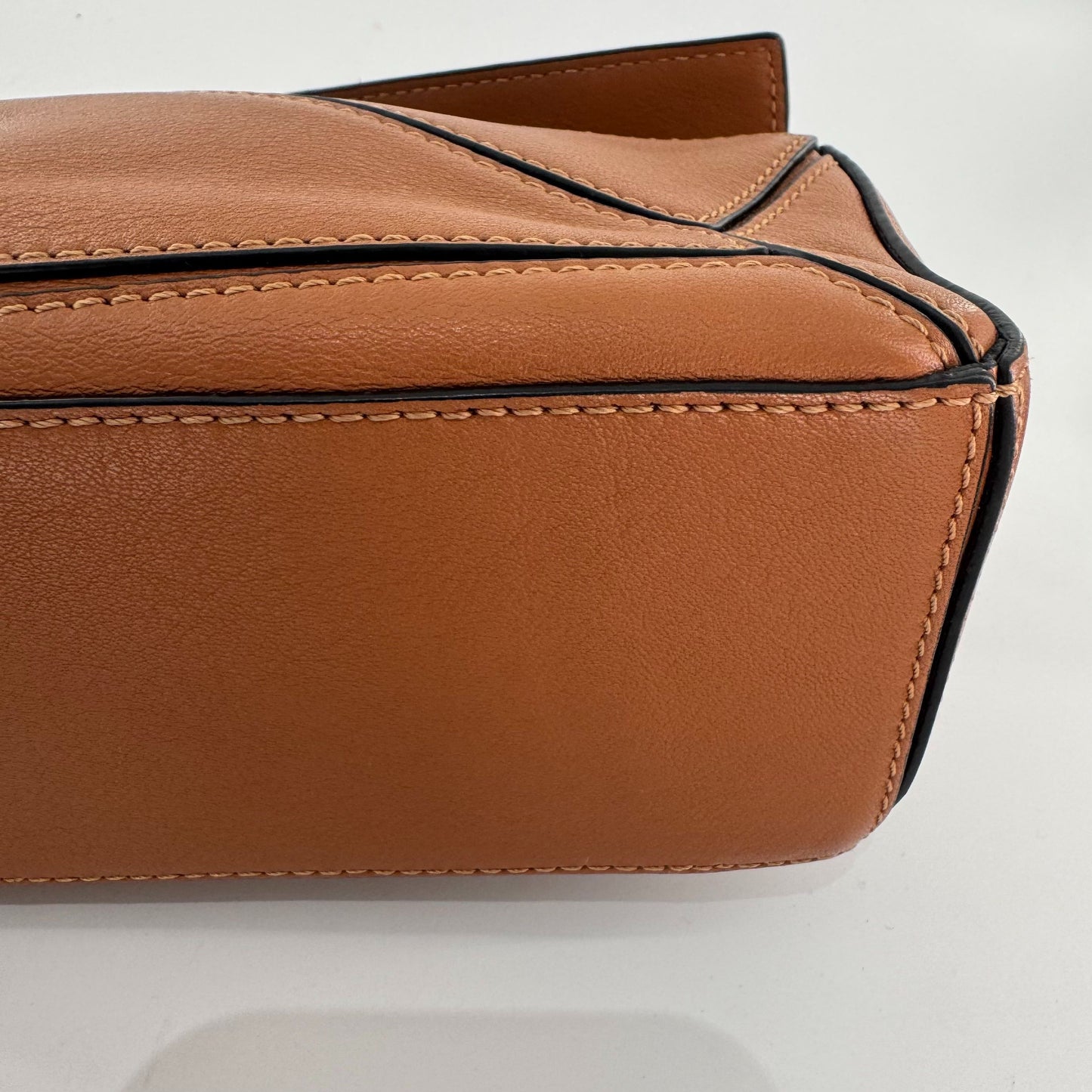 Loewe - Puzzle Mini Bag - Leather - Brown - (mini)