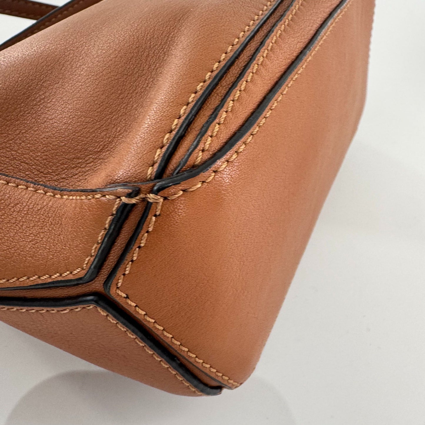 Loewe - Puzzle Mini Bag - Leather - Brown - (mini)