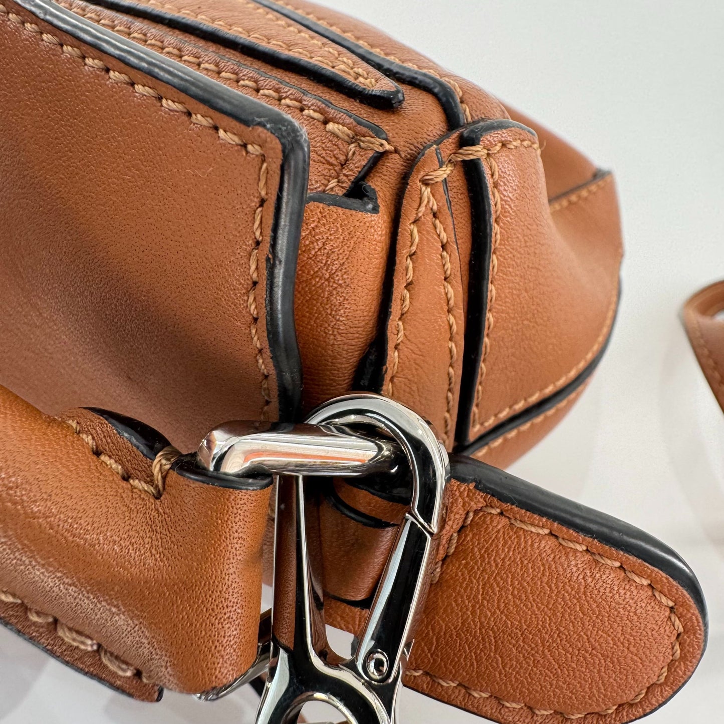 Loewe - Puzzle Mini Bag - Leather - Brown - (mini)