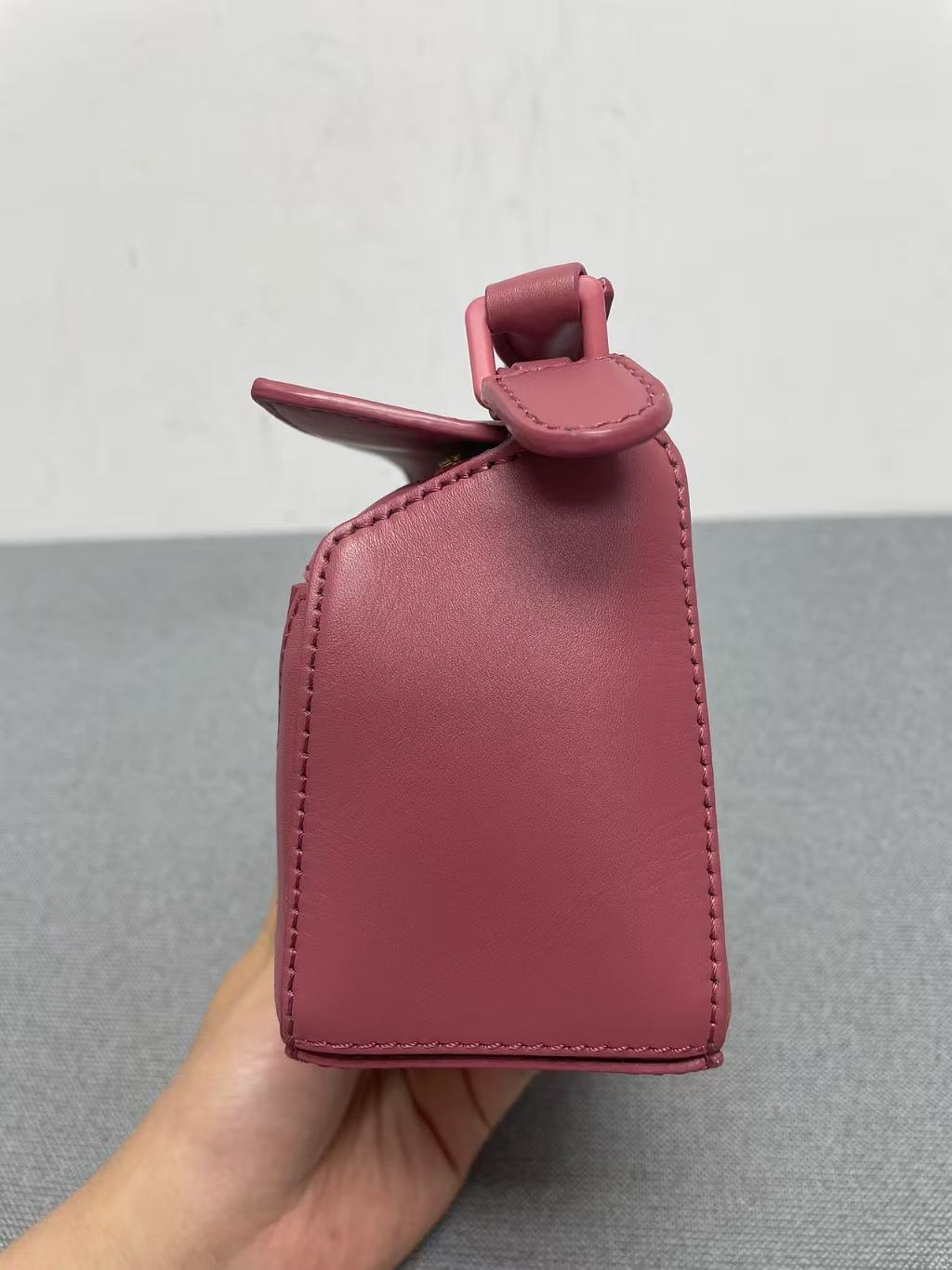 Loewe - Puzzle Mini - Calfskin leather - Pink with Tonal Hardware - (mini)