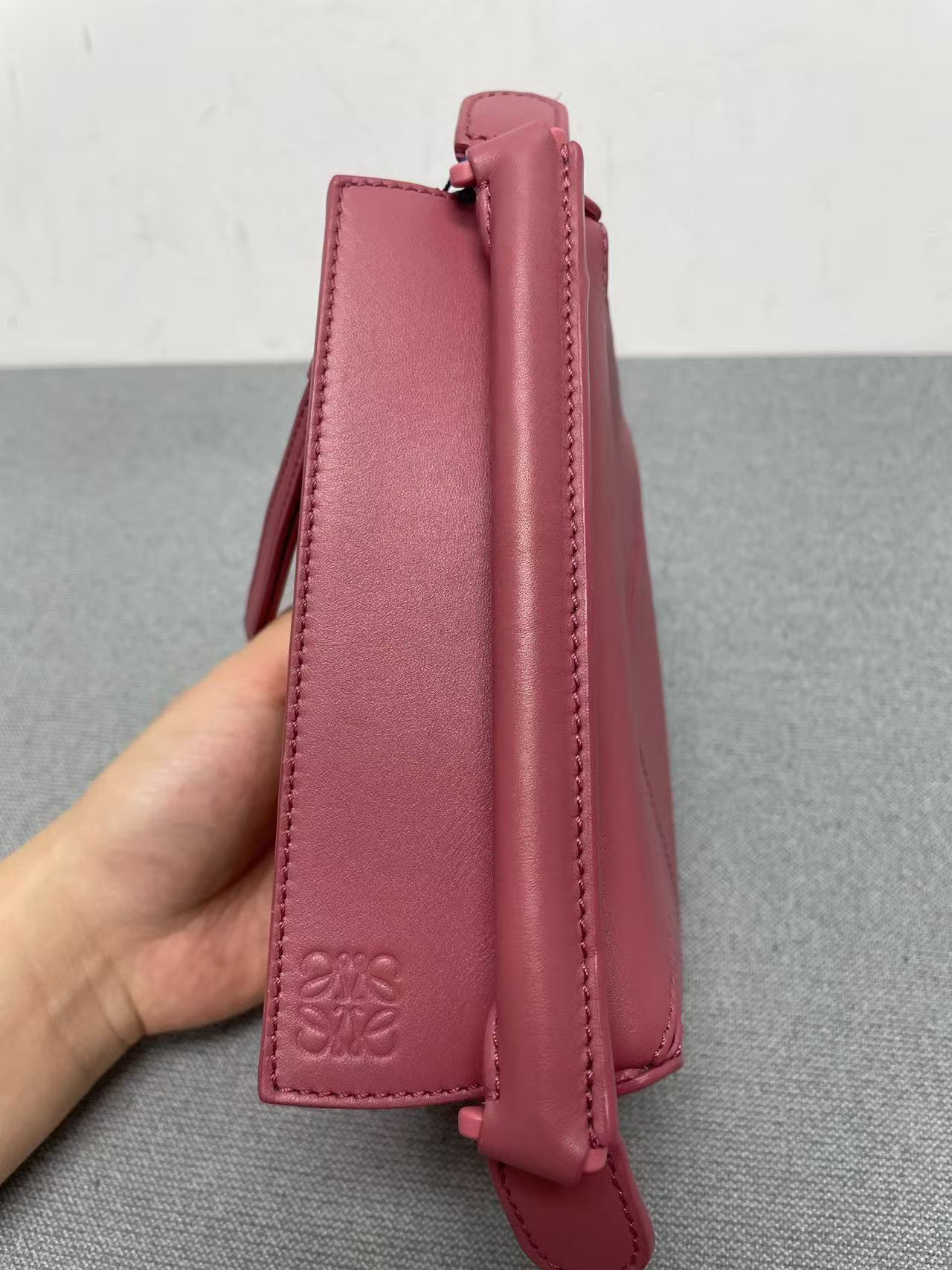 Loewe - Puzzle Mini - Calfskin leather - Pink with Tonal Hardware - (mini)