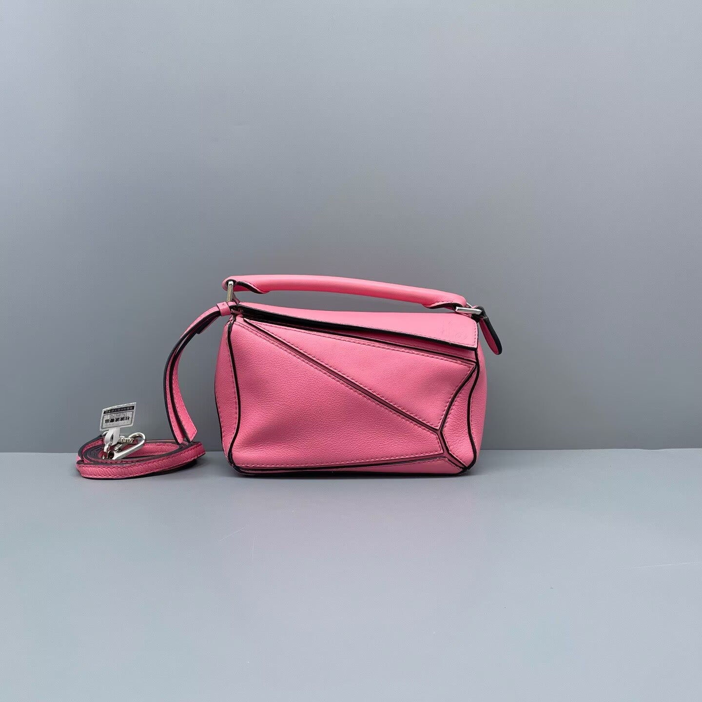 LOEWE - Puzzle Mini - Grained leather - Pink - (mini)