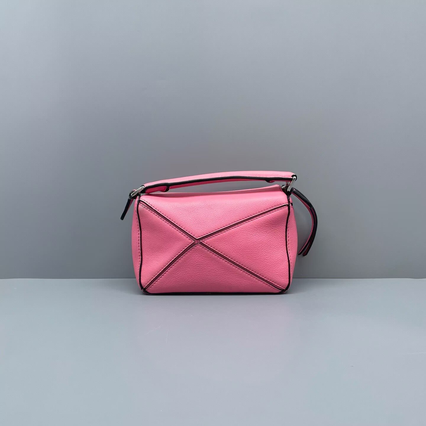 LOEWE - Puzzle Mini - Grained leather - Pink - (mini)