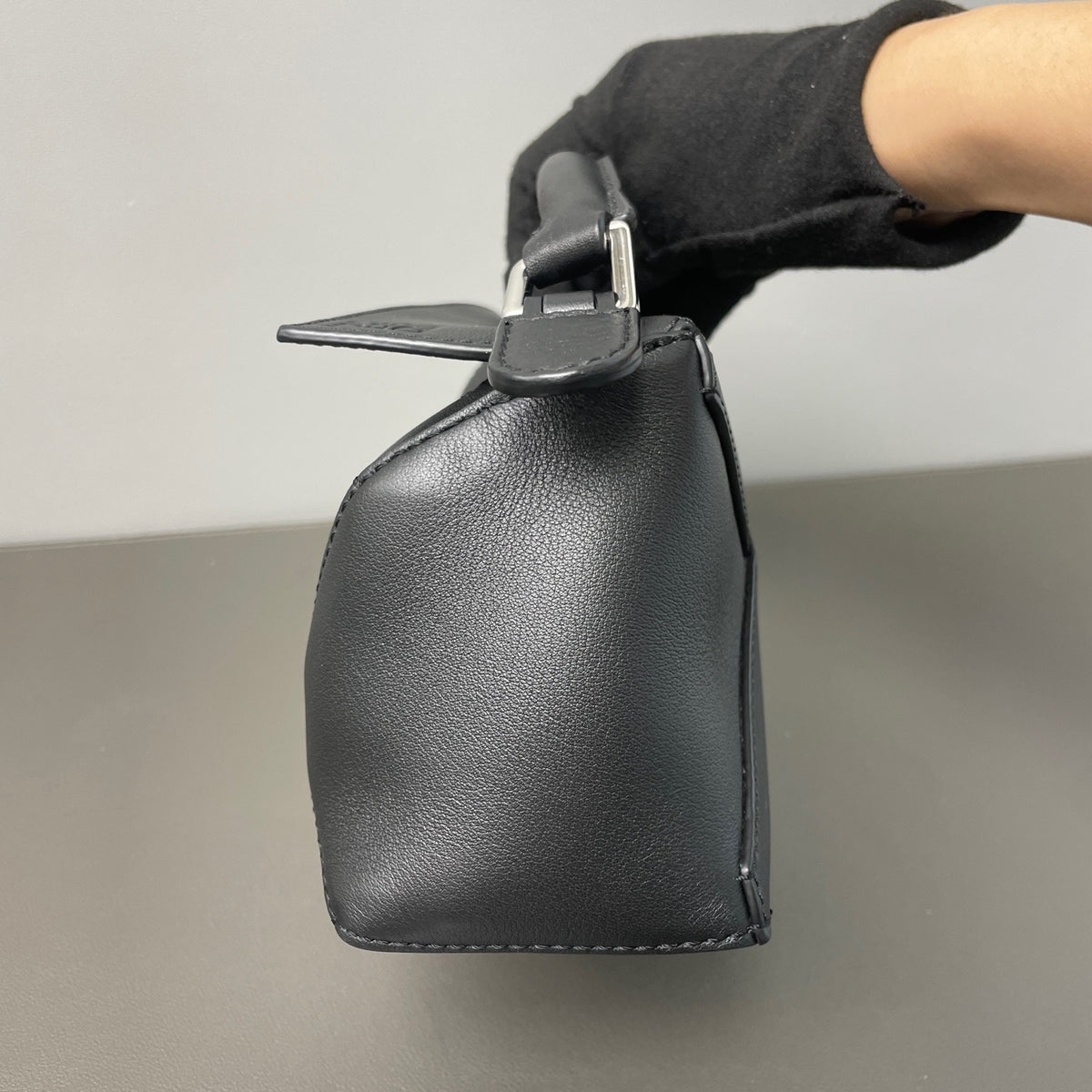 Loewe - Puzzle Mini - Leather - Black - (mini)
