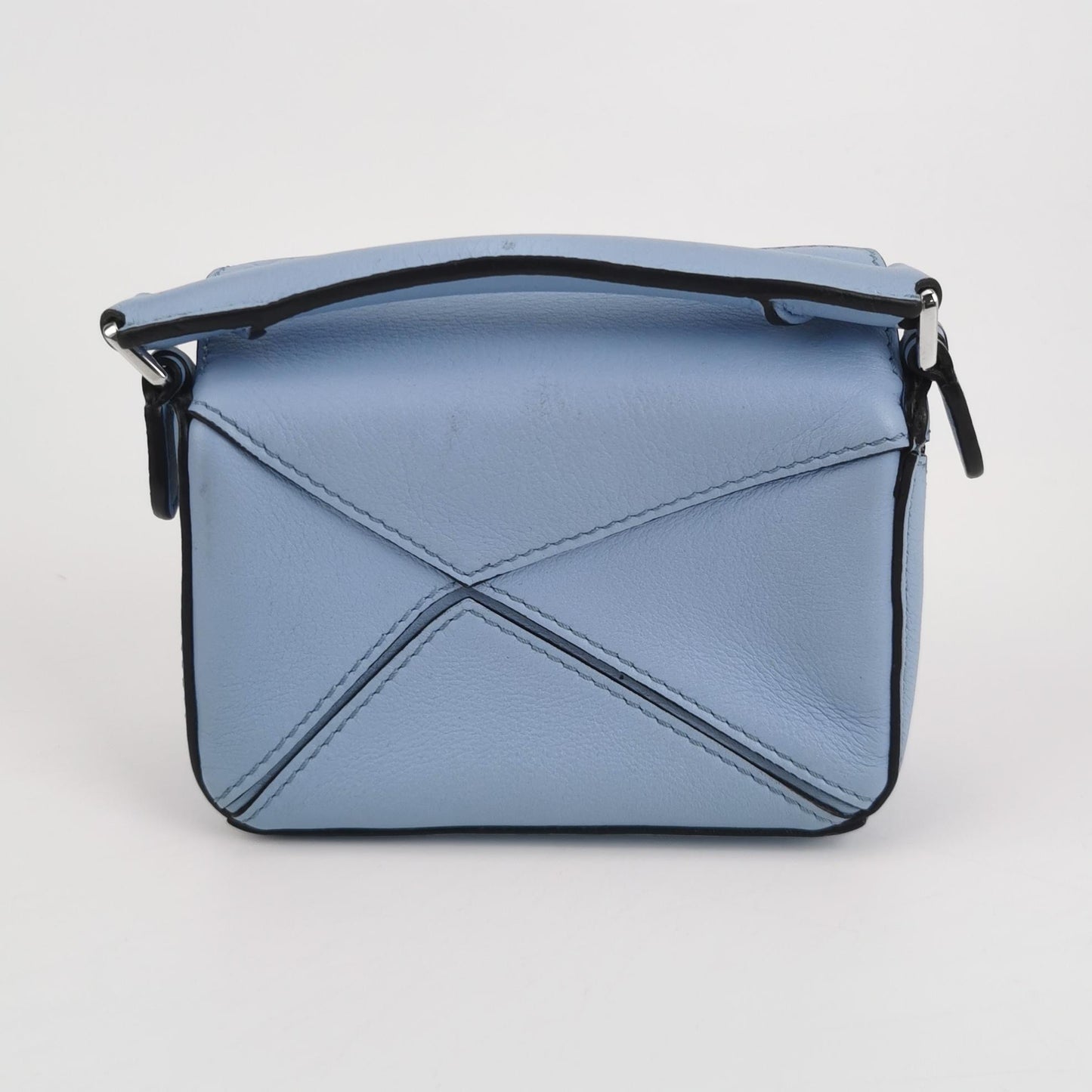 Loewe - Puzzle Mini - Leather - Blue - (mini)