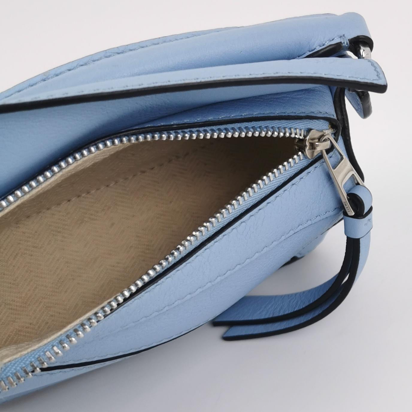 Loewe - Puzzle Mini - Leather - Blue - (mini)