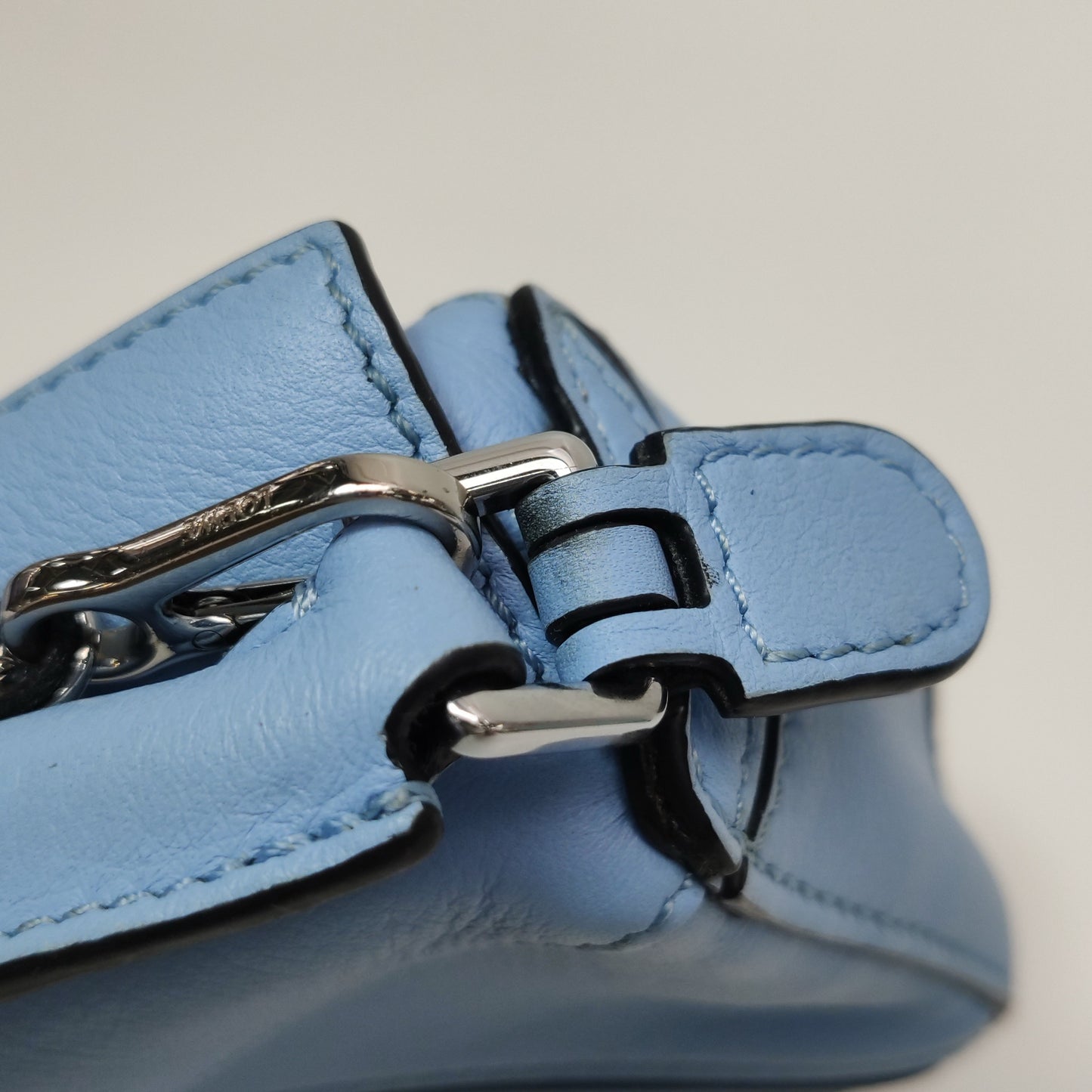 Loewe - Puzzle Mini - Leather - Blue - (mini)