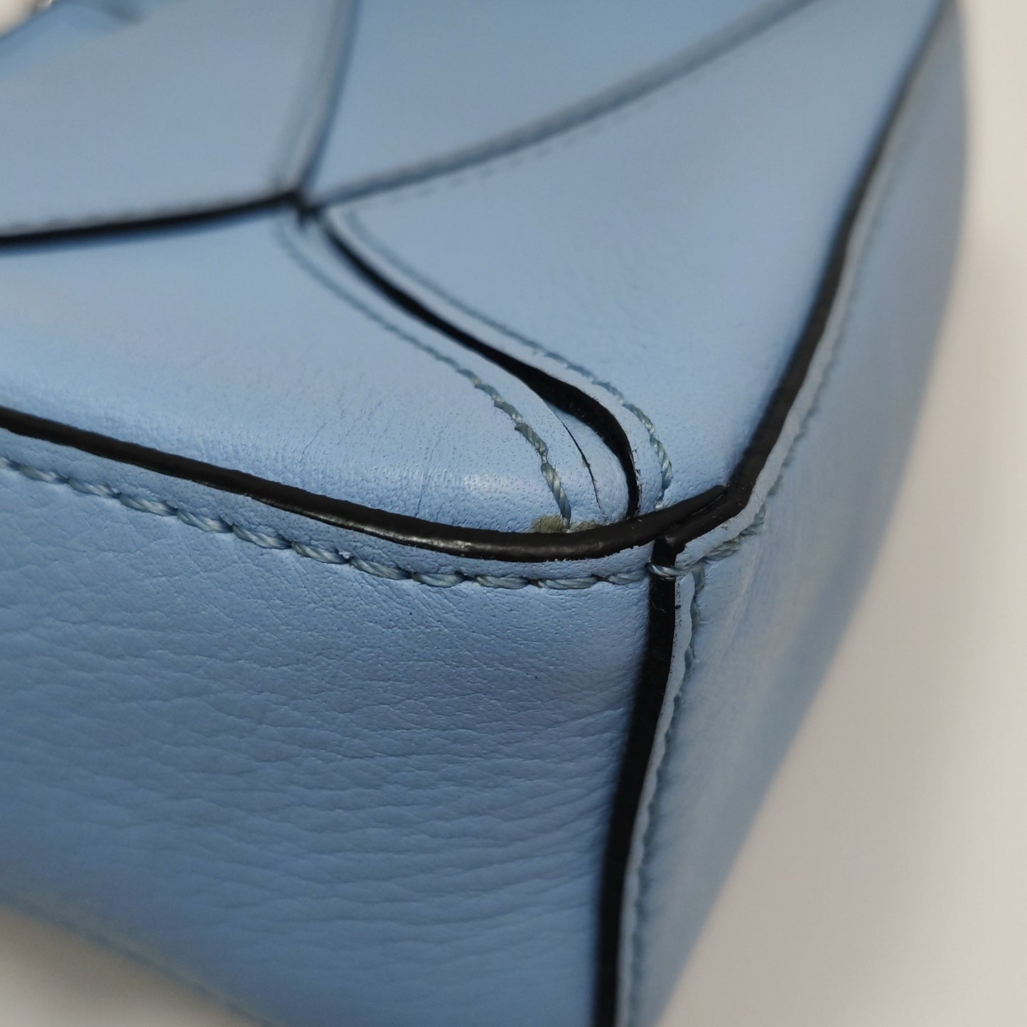 Loewe - Puzzle Mini - Leather - Blue - (mini)
