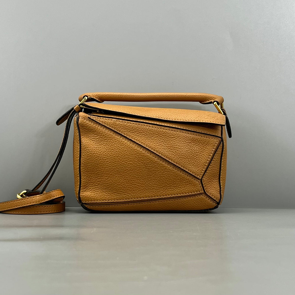Loewe - Puzzle mini - Leather - Brown - (mini)