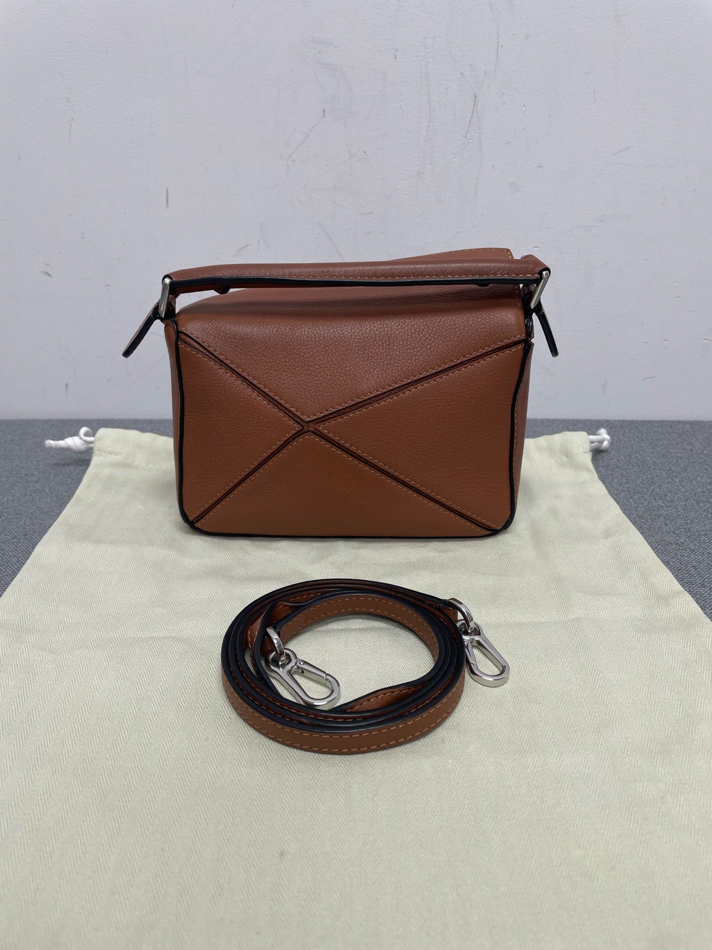 Loewe - Puzzle Mini - Leather - Brown - (mini)