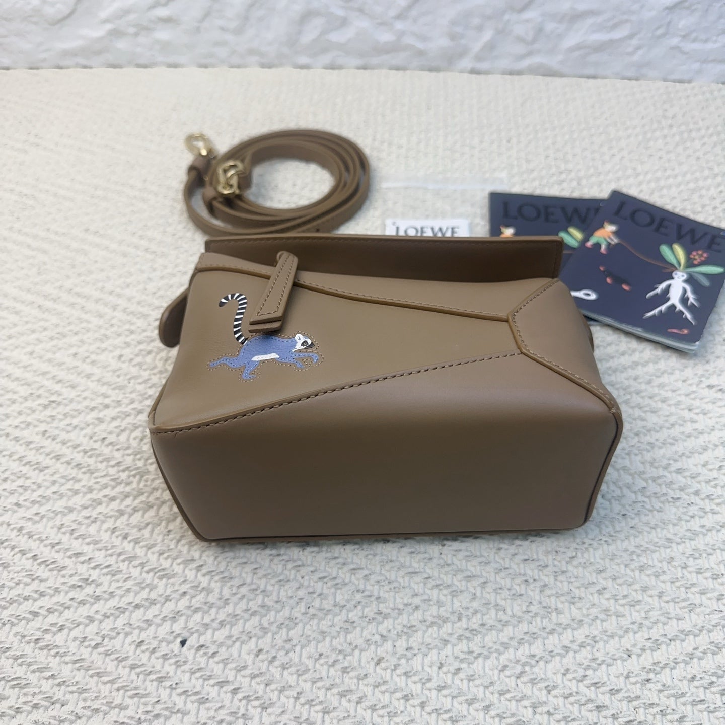 Loewe - Puzzle Mini - Leather - Brown - (mini)