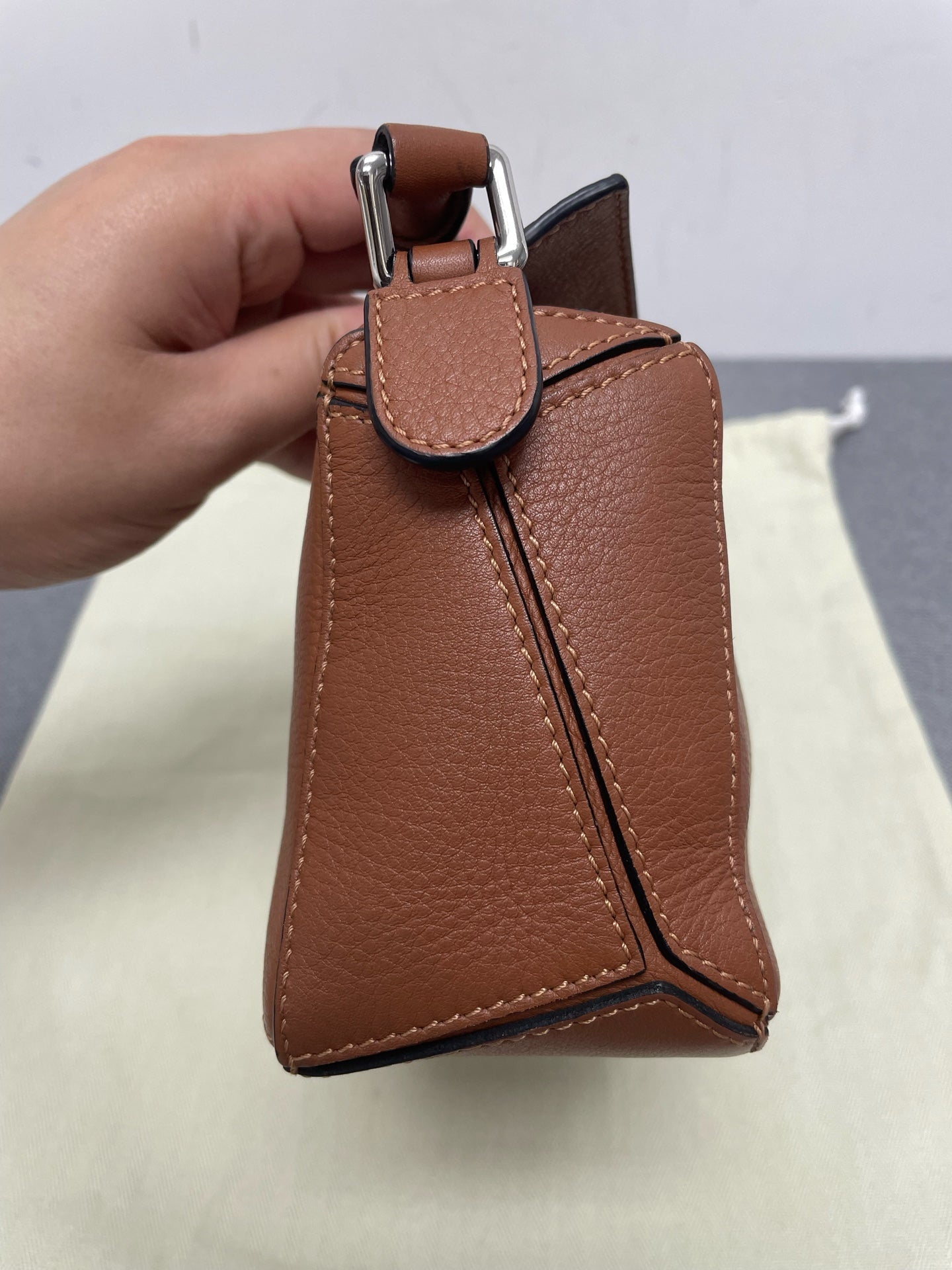 Loewe - Puzzle Mini - Leather - Brown - (mini)