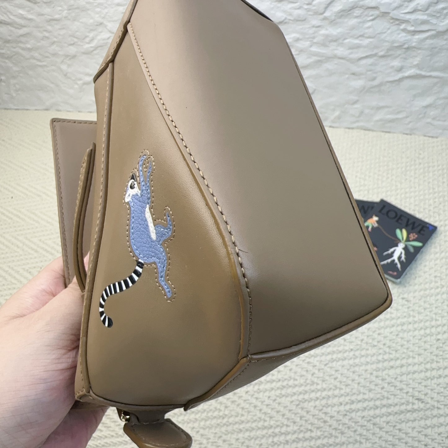 Loewe - Puzzle Mini - Leather - Brown - (mini)
