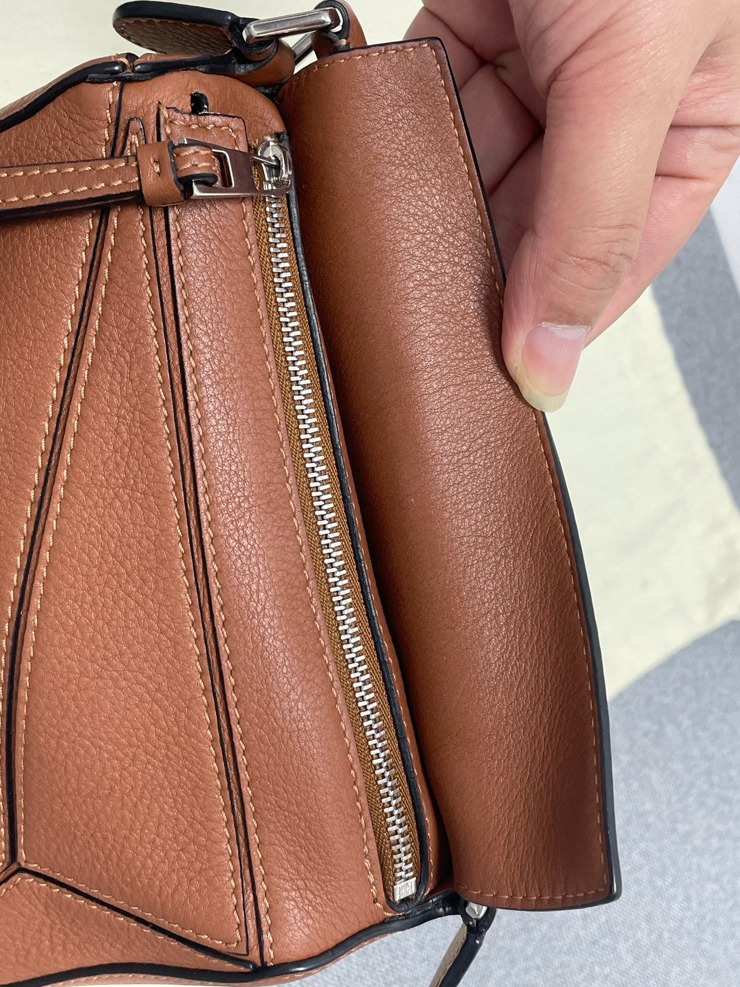 Loewe - Puzzle Mini - Leather - Brown - (mini)
