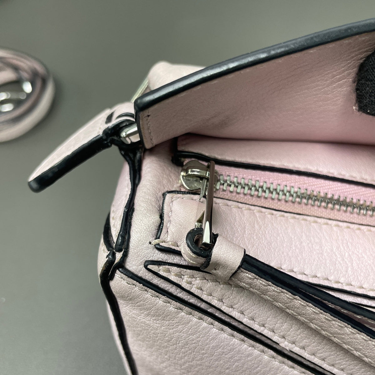 Loewe - Puzzle Mini - Leather - Pink - (mini)