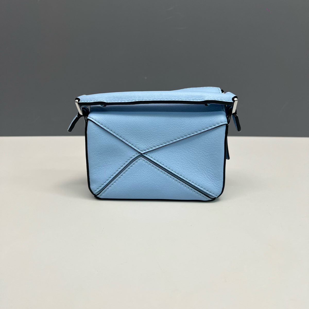 Loewe - Puzzle Nano - Leather - Blue - (mini)