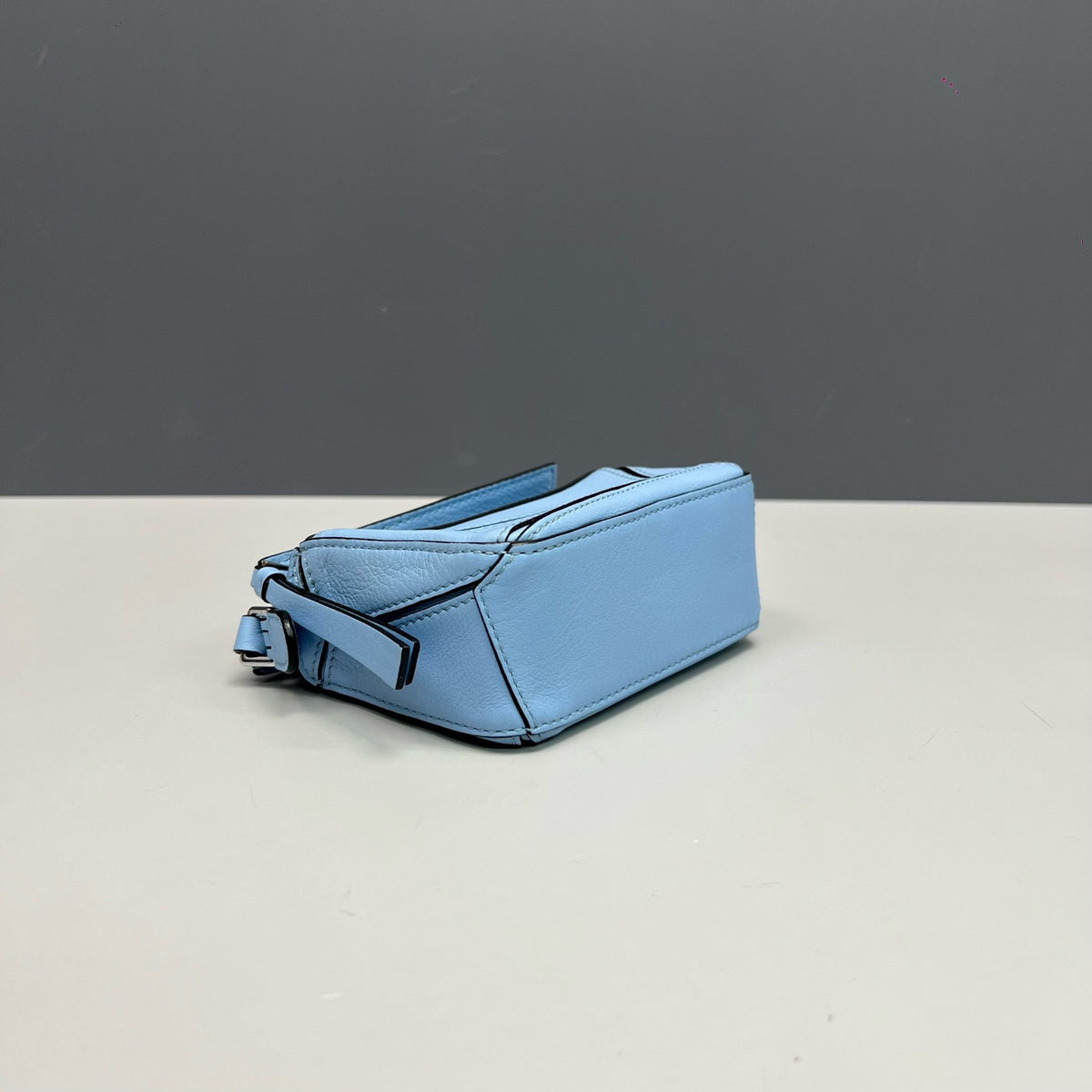 Loewe - Puzzle Nano - Leather - Blue - (mini)