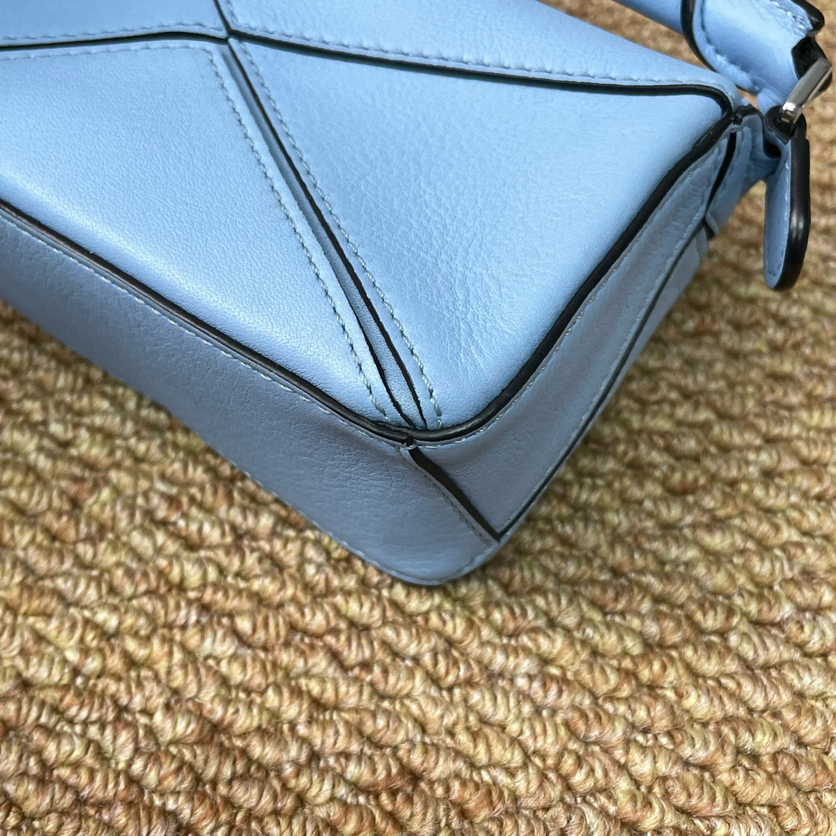 Loewe - Puzzle Nano - Leather - Blue - (mini)