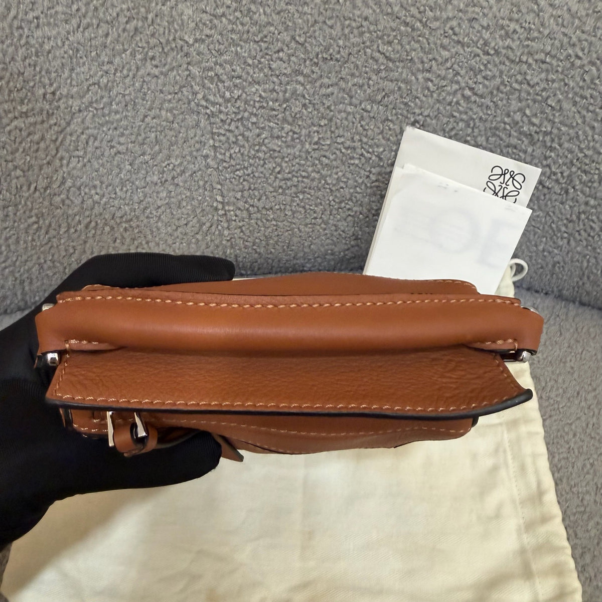 Loewe - Puzzle Nano - Leather - Brown - (mini)