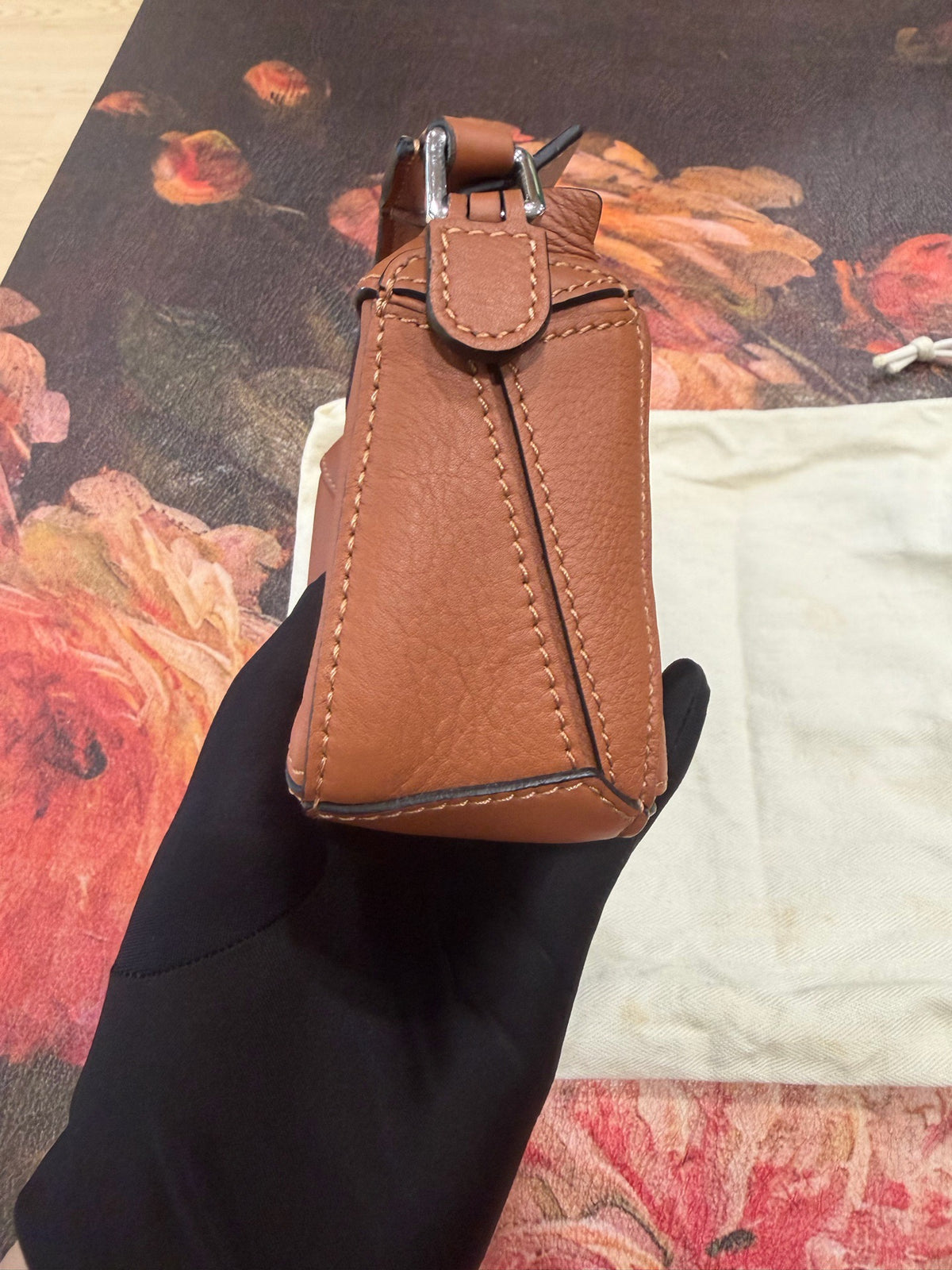 Loewe - Puzzle Nano - Leather - Brown - (mini)
