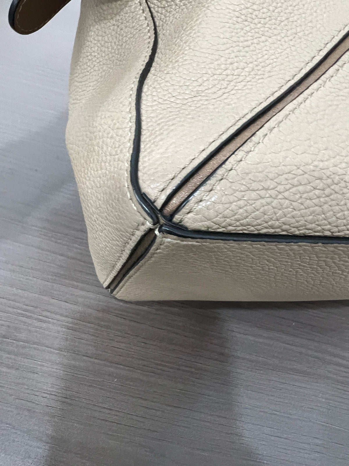 Loewe - Puzzle Small - Leather - Beige - (small)