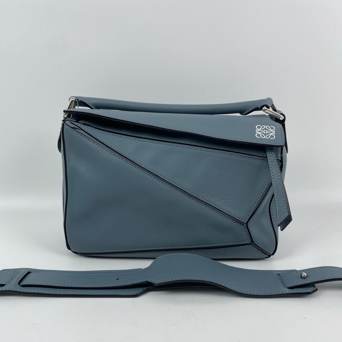 Loewe - Puzzle Small - Leather - Blue - (Small)