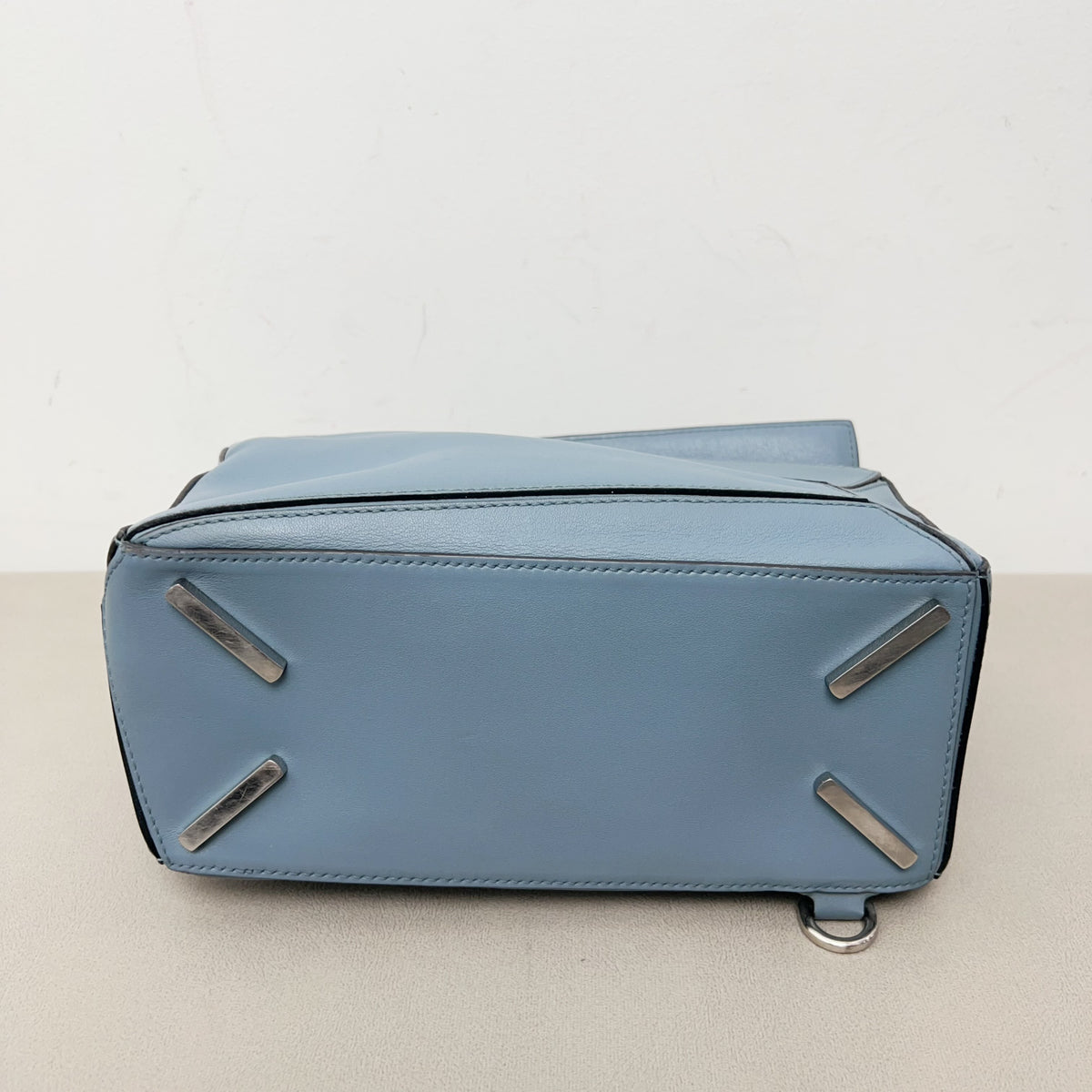 Loewe - Puzzle Small - Leather - Blue - (small)
