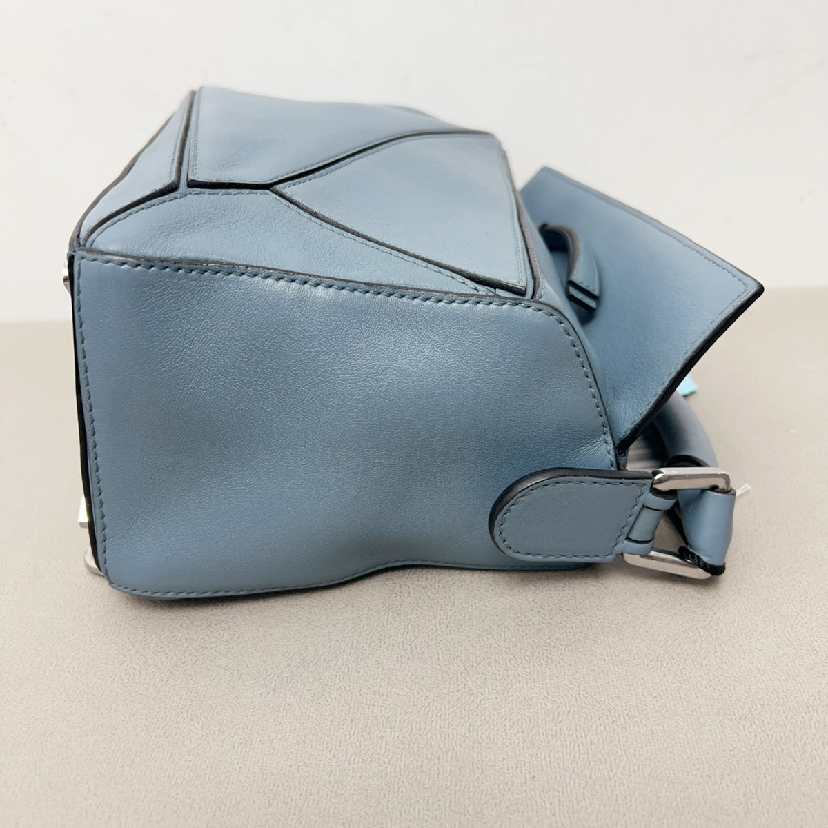 Loewe - Puzzle Small - Leather - Blue - (small)
