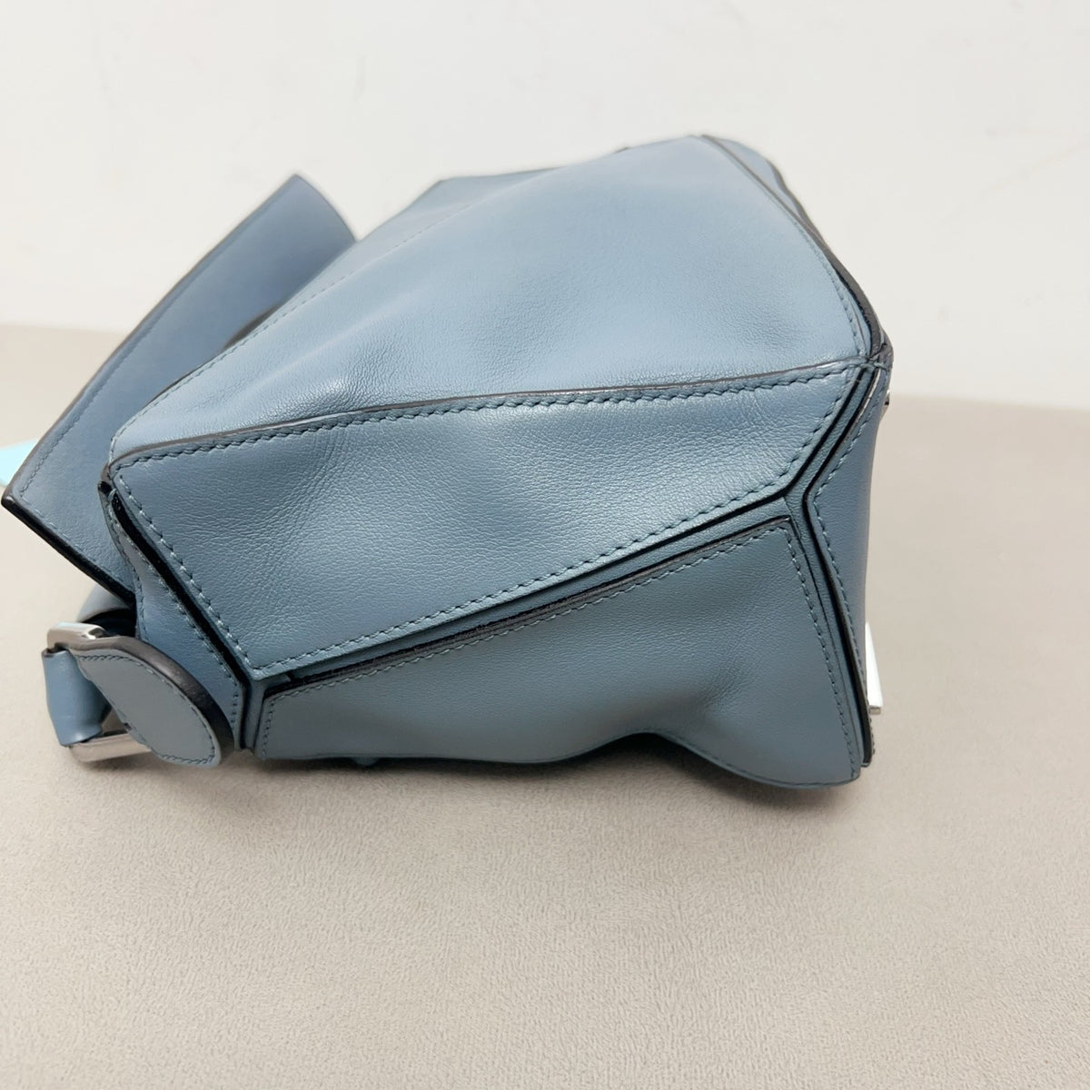 Loewe - Puzzle Small - Leather - Blue - (small)