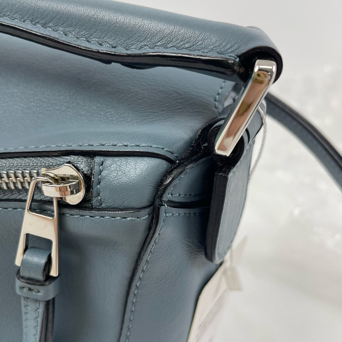 Loewe - Puzzle Small - Leather - Blue - (Small)