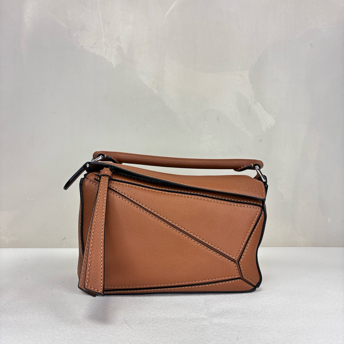 Loewe - Puzzle Small - Leather - Brown - (small)