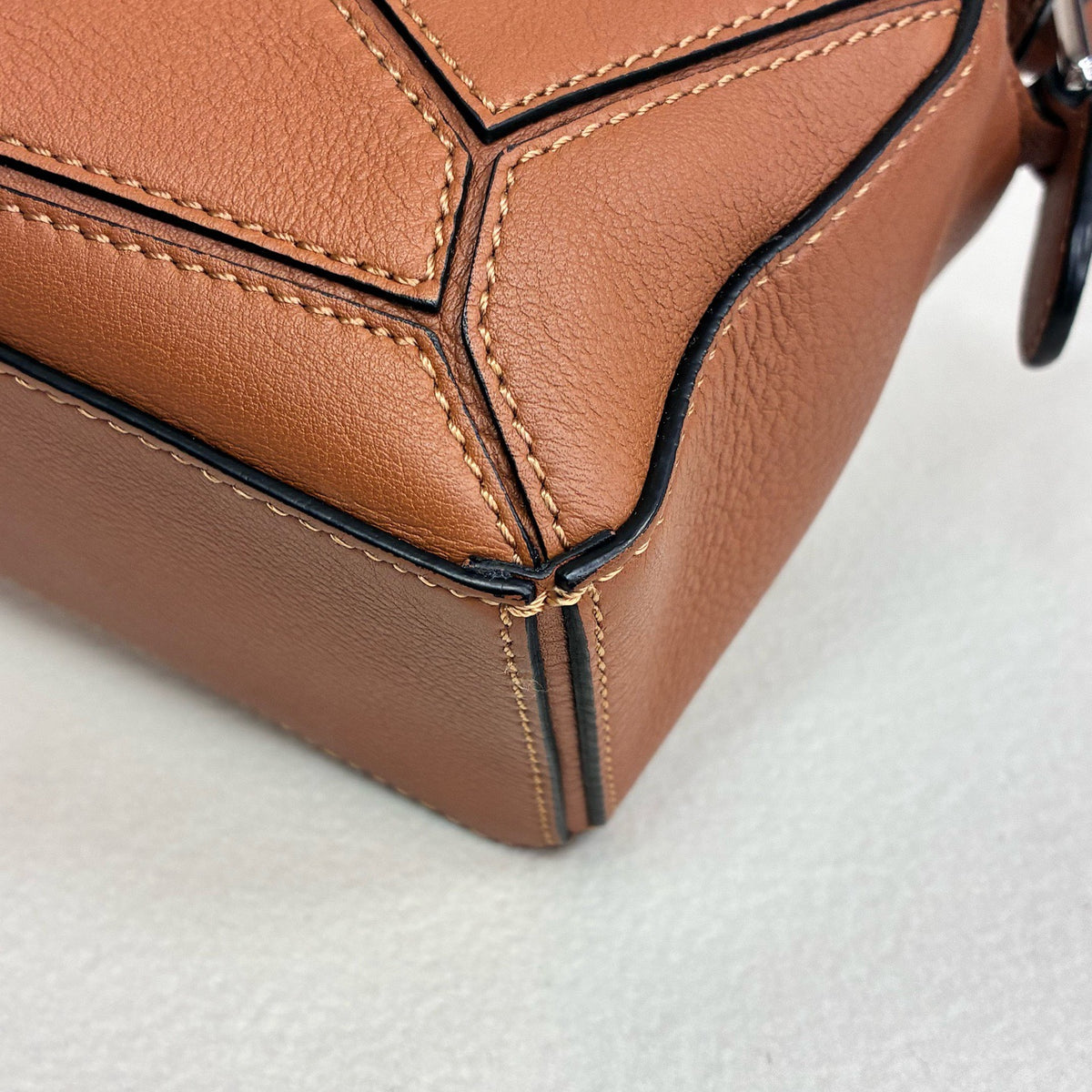 Loewe - Puzzle Small - Leather - Brown - (small)