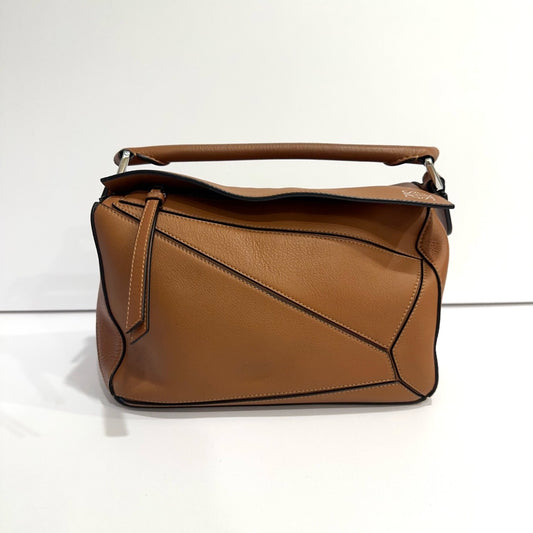 Loewe - Puzzle Small - Leather - Camel - (small)
