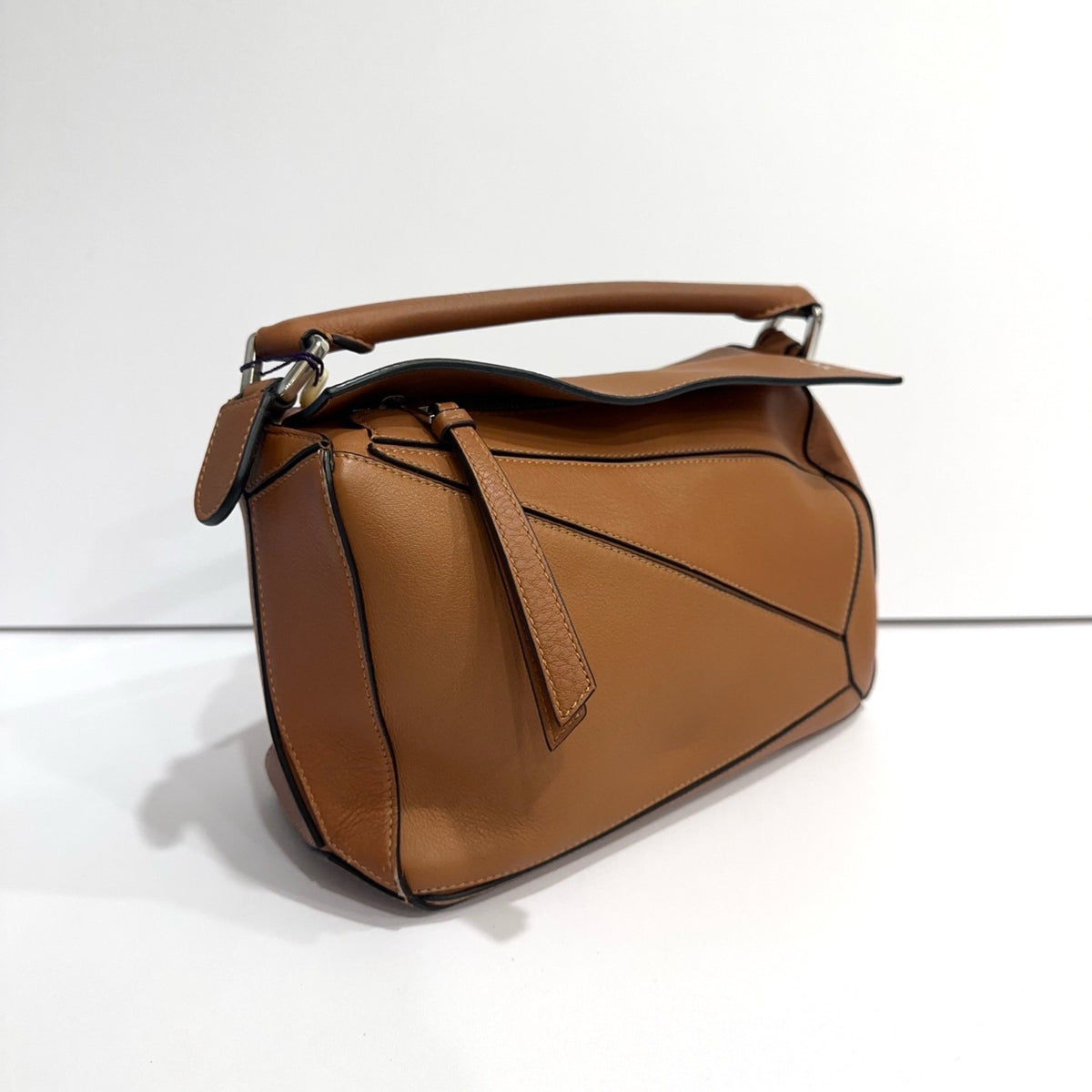 Loewe - Puzzle Small - Leather - Camel - (small)