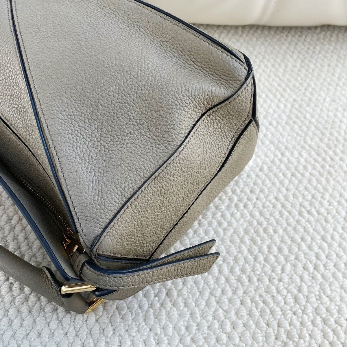 Loewe - Puzzle Small - Leather - Green - (small)