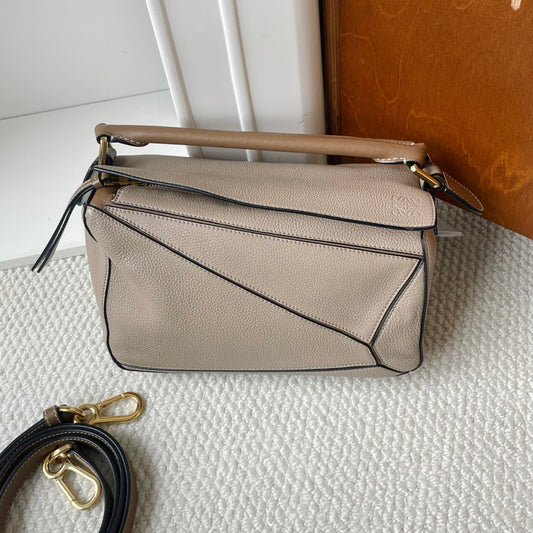 Loewe - Puzzle Small - Leather - Grey - (Small)