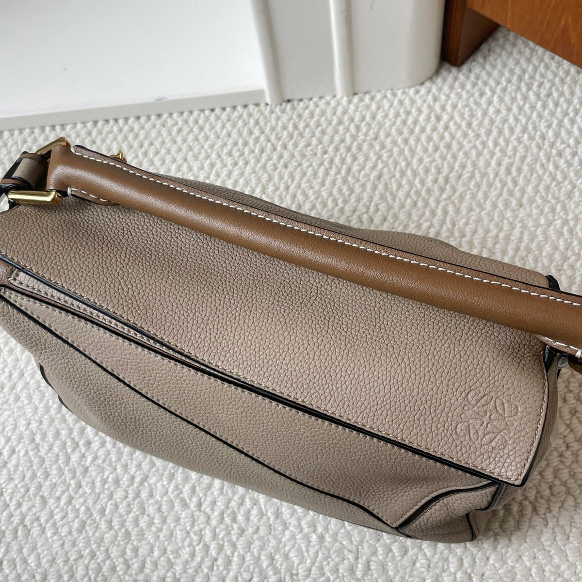 Loewe - Puzzle Small - Leather - Grey - (Small)