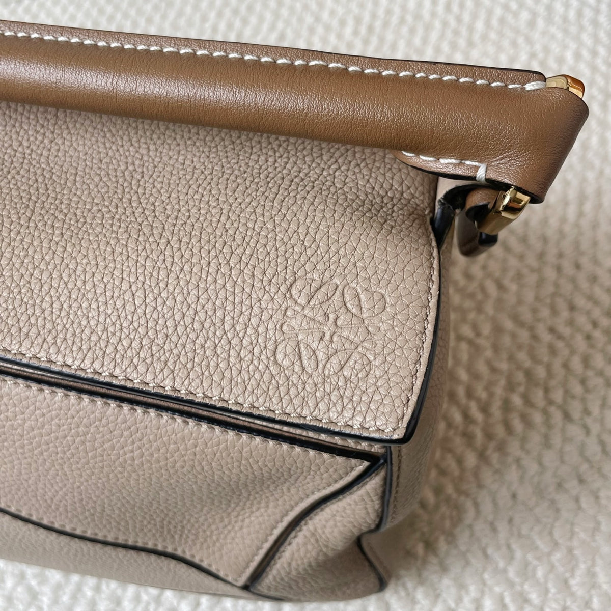 Loewe - Puzzle Small - Leather - Grey - (Small)