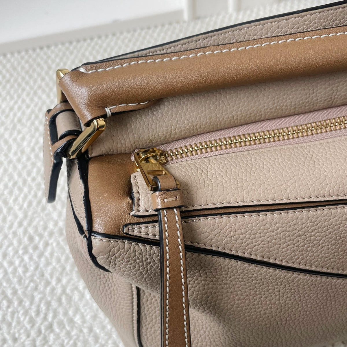 Loewe - Puzzle Small - Leather - Grey - (Small)