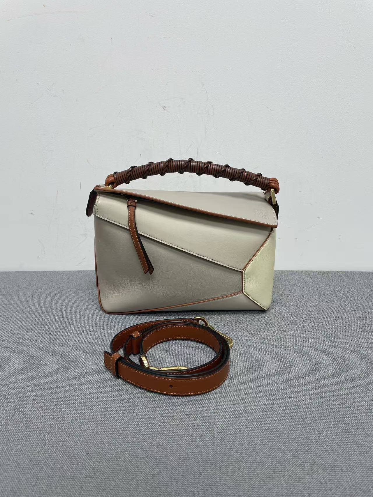 Loewe - Puzzle Small - Leather - Multicolour - (small)