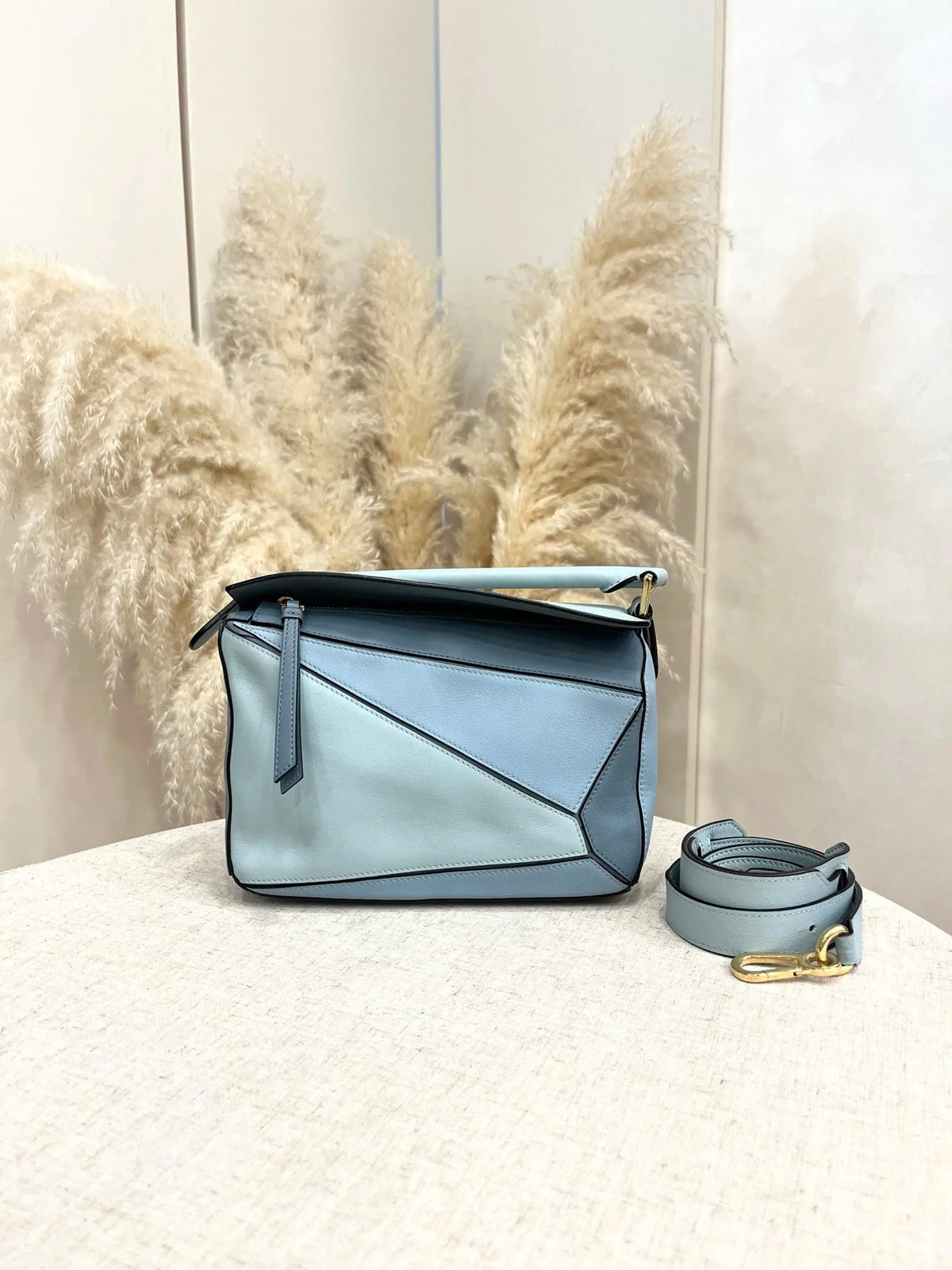 Loewe - Puzzle Small - Leather - Multicolour - (small)
